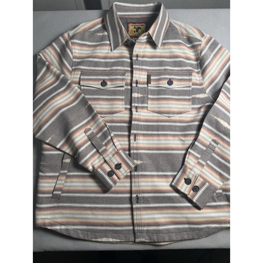 Cinch Classic Cowboy Button Up Jacket 100% Cotton Mens XL Western Wear NWT